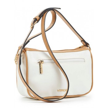 Verde Γυναικεία Τσάντα Χιαστί Λευκή 16-6739