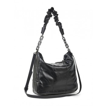 Verde Γυναικεία Τσάντα 'Ωμου Μαύρη 16-6676