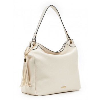 Verde Γυναικεία Τσάντα Ώμου Μπεζ 16-6721