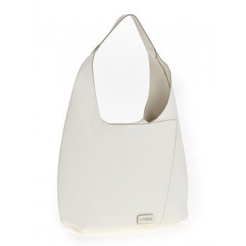 Verde Γυναικεία Τσάντα Ώμου Λευκή 16-6768