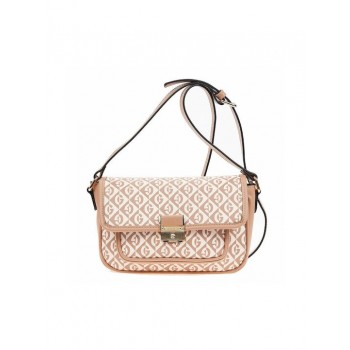 Verde 16-6869 Γυναικεία Τσάντα Χιαστί Μπεζ