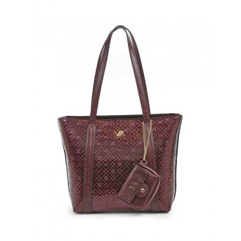 Verde Γυναικεία Τσάντα 'Ωμου 16-6572 Μπορντώ