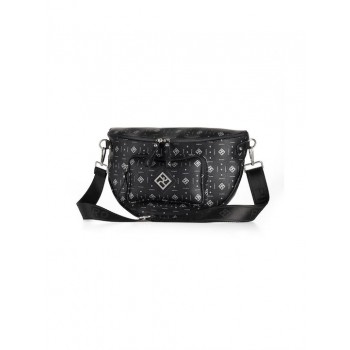 Pierro Accessories Γυναικεία Τσάντα Χιαστί Μαύρη 90632PM01
