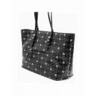 Pierro Accessories Γυναικεία Τσάντα Shopper Ώμου Μαύρη