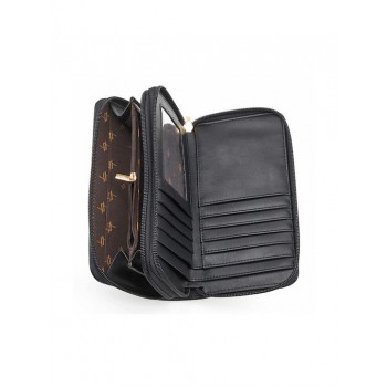 Verde Γυναικείο Πορτοφόλι 18-1371 Μαύρο